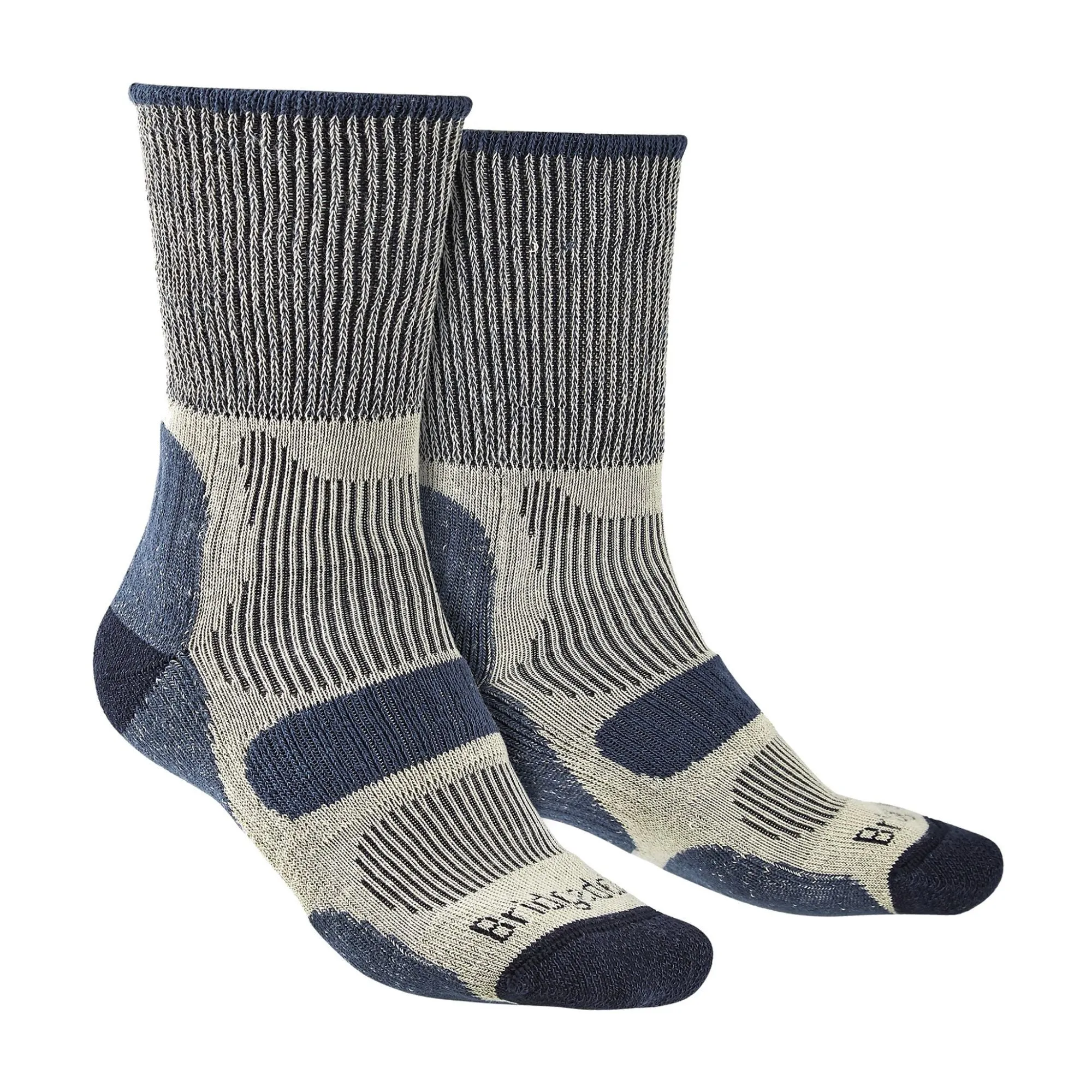 1 Pack Mens Hiking Lightweight Cotton Coolmax Boot Socks