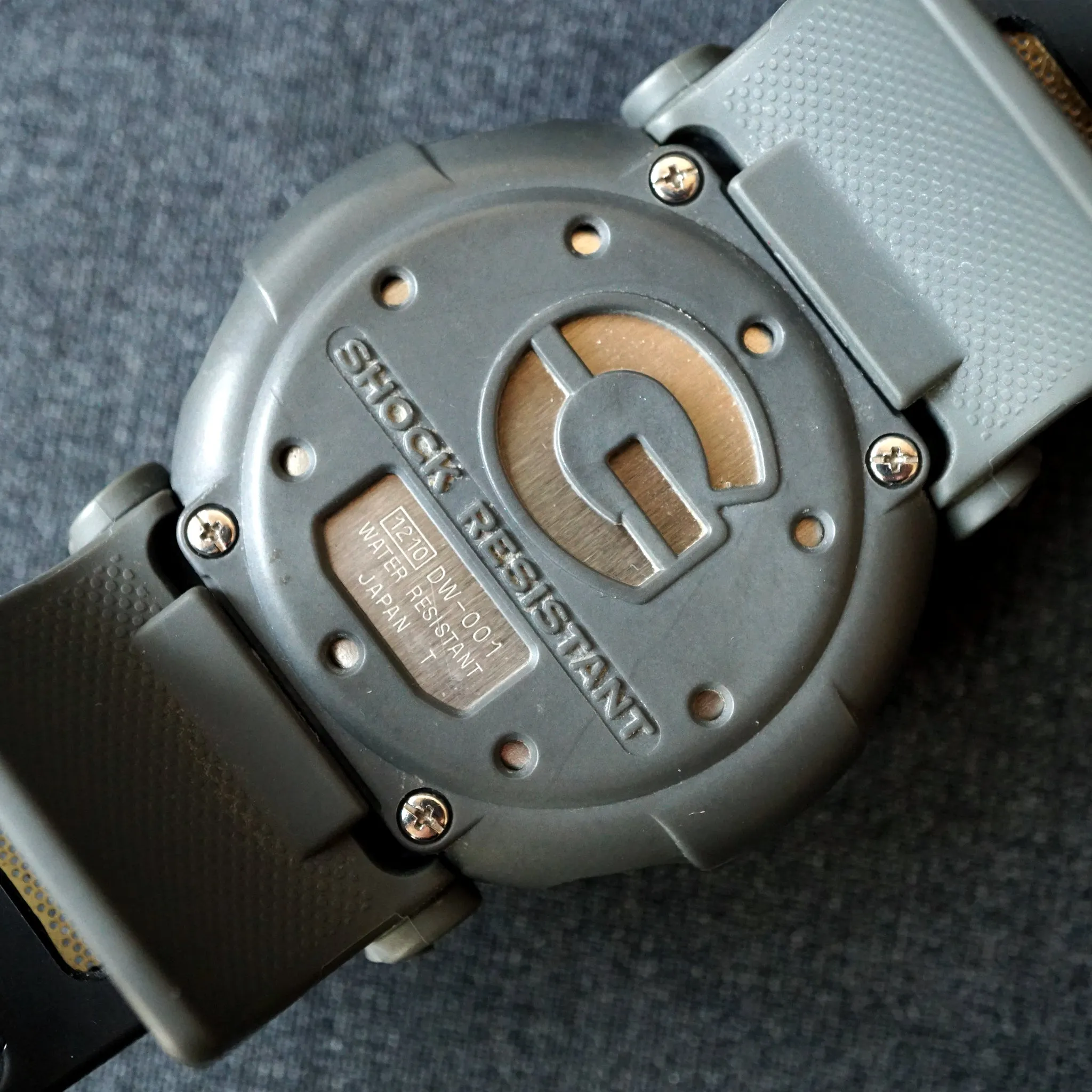 1994 VINTAGE CASIO G-SHOCK DW-001 ORIGINAL "GRAY JASON"