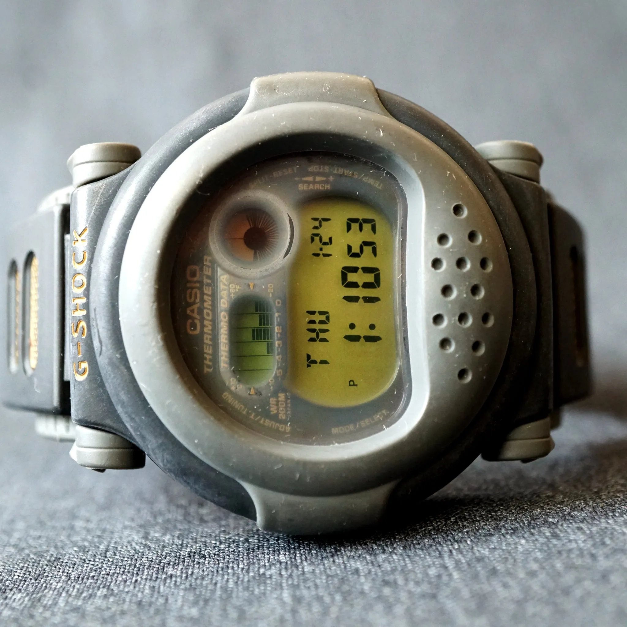 1994 VINTAGE CASIO G-SHOCK DW-001 ORIGINAL "GRAY JASON"