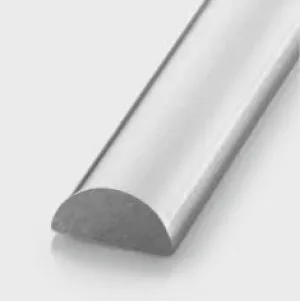 925 Sterling Silver Wire - Low Profile Half Round