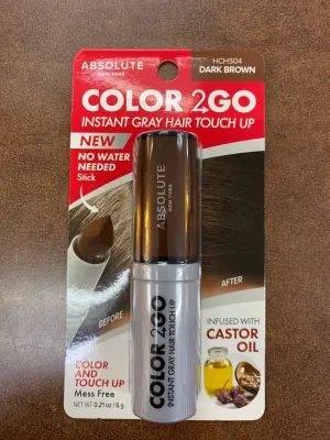 Absolute Instant Gray Hair Touch up - Hair STICK (Dark Brown) HCHS04