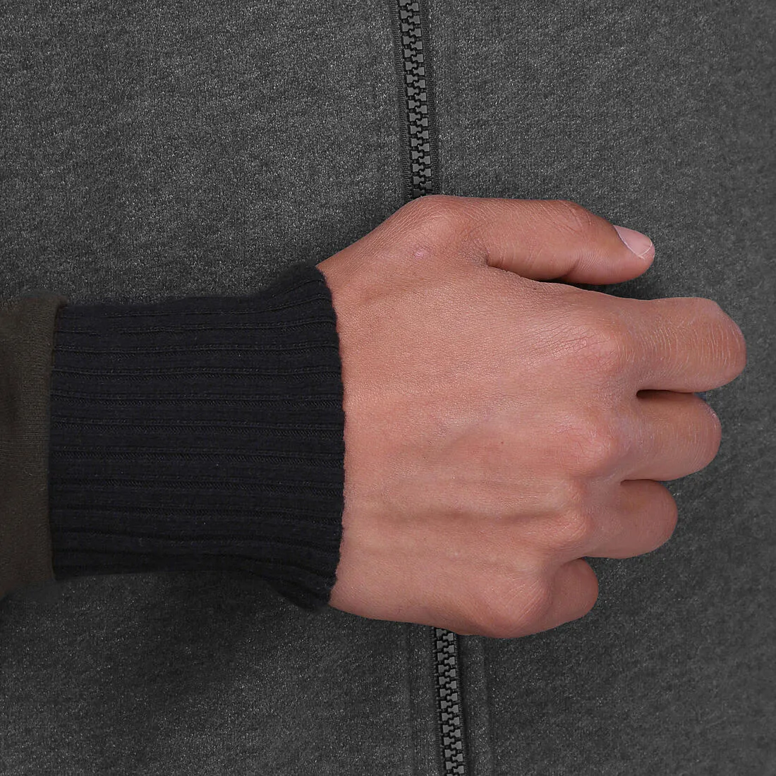 Absorb  Bodybuilding Hooded Jacket - Black/Grey