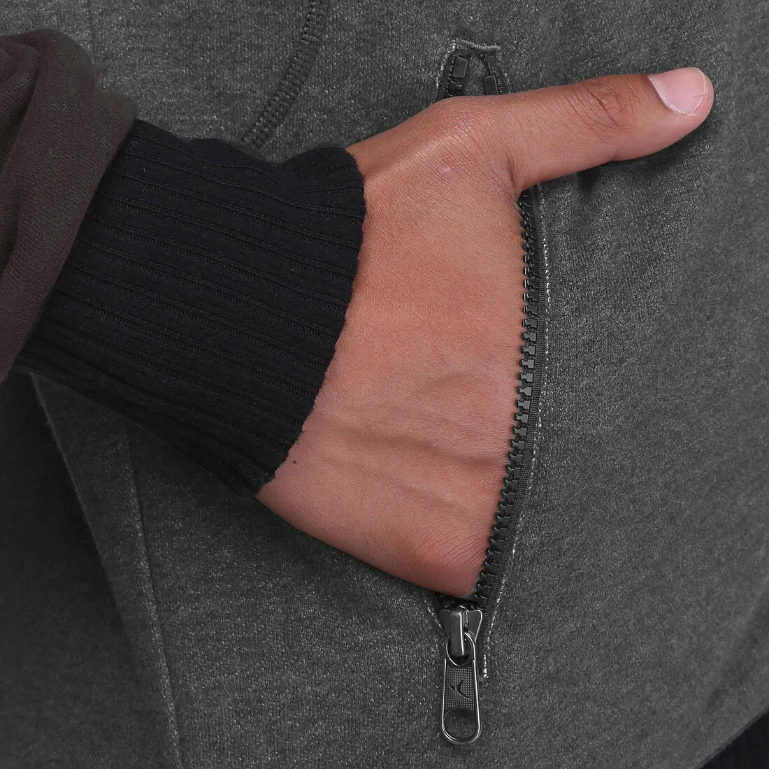 Absorb  Bodybuilding Hooded Jacket - Black/Grey
