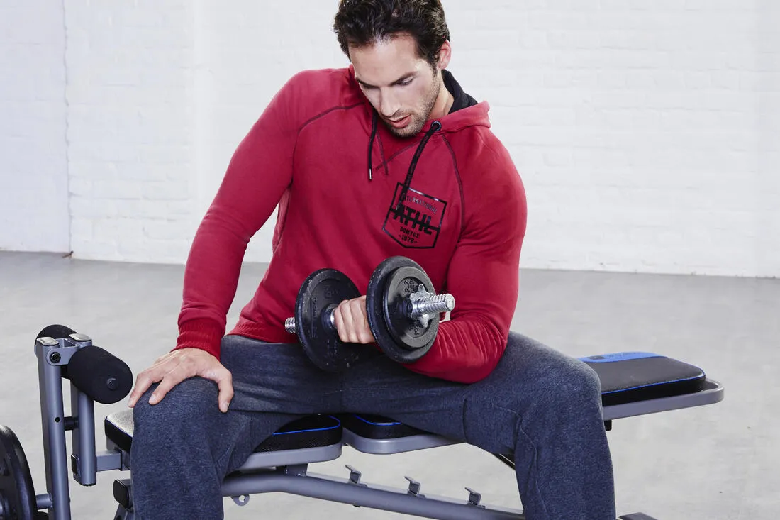 Absorb  Bodybuilding Hooded Jacket - Black/Grey