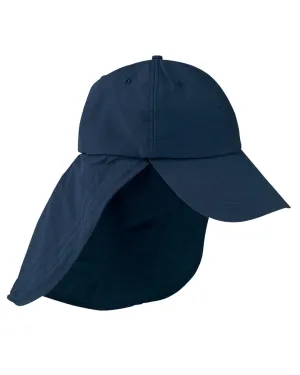 Adams Low-Profile Cap with Neck Cape | Navy