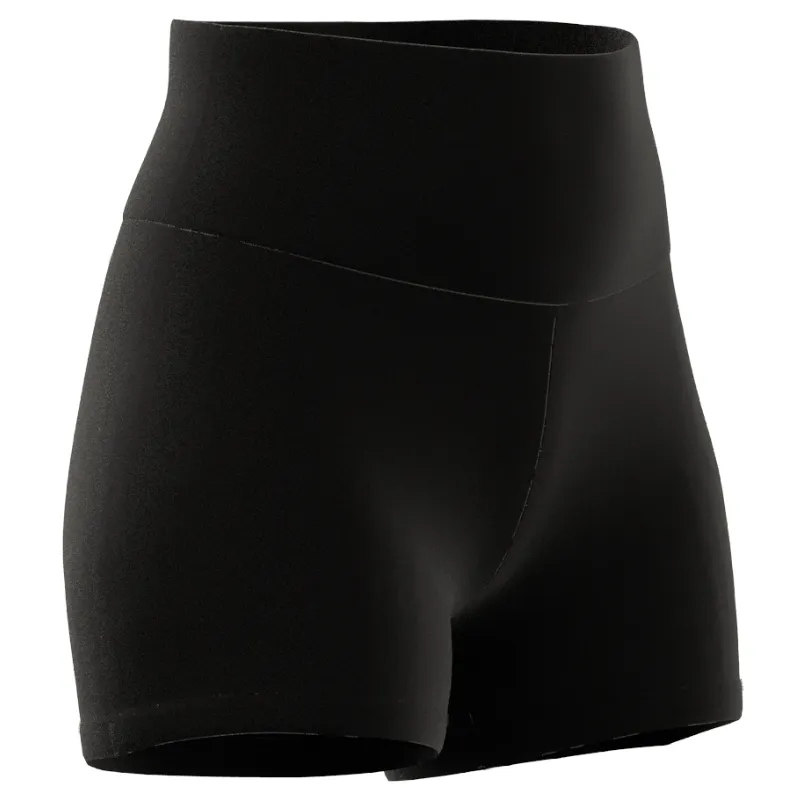 Adidas Black Yoga Essentials High Waisted Short Tight