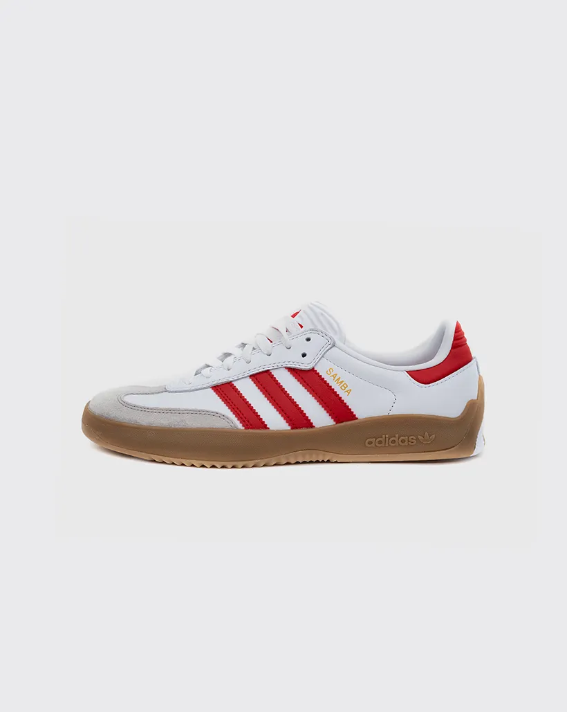 Adidas Puig Samba - White/Scarlet/Gum