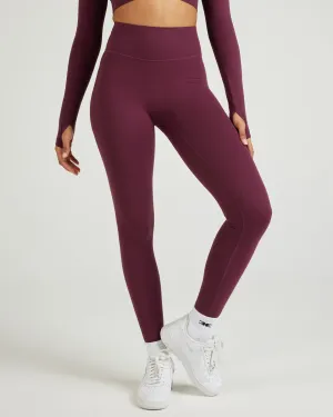Airey Leggings - Cherry Cola