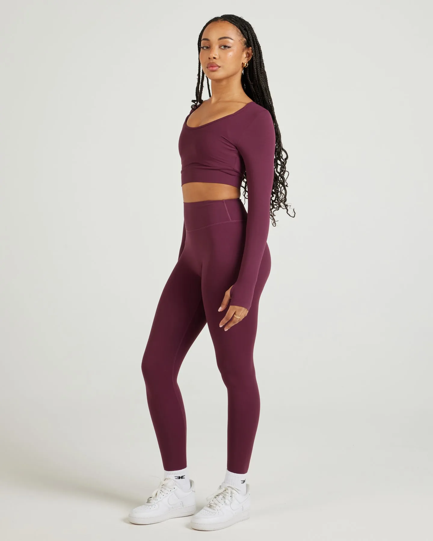 Airey Leggings - Cherry Cola