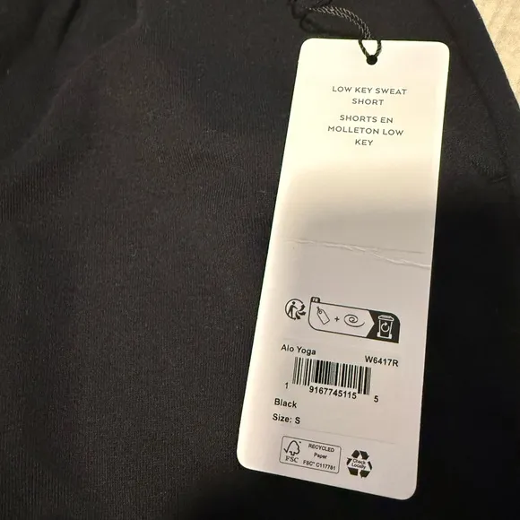 ALO Yoga- Low Key Sweat Short