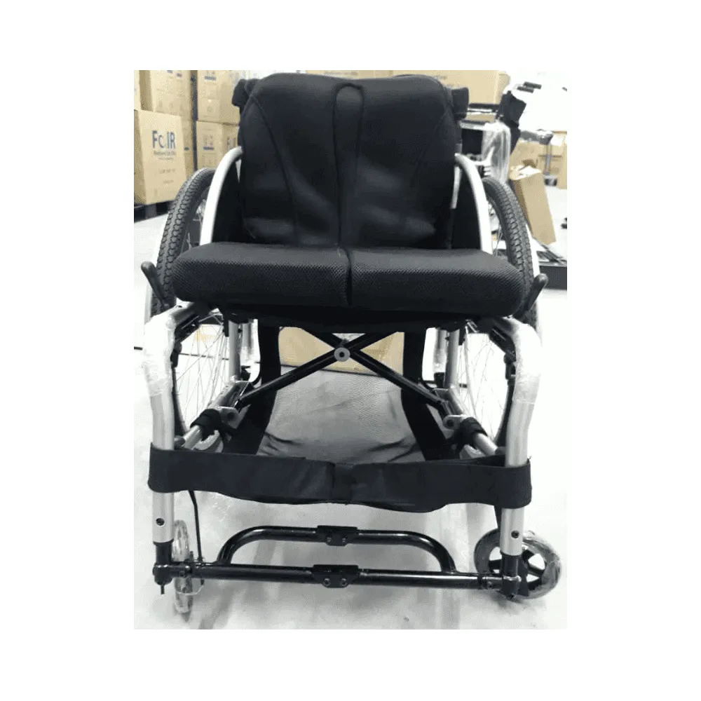 Aluminium Foldable Leisure-Sport Wheelchair Black | Fair