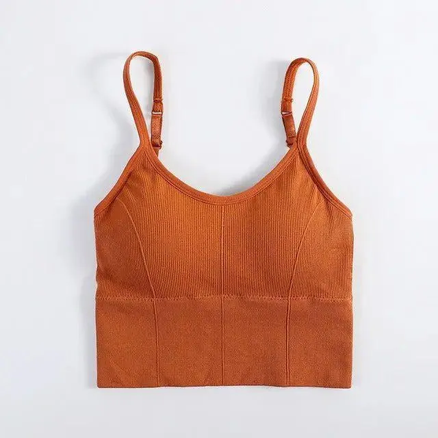 Arabella Stretchy Seamless Padded Sports Bra