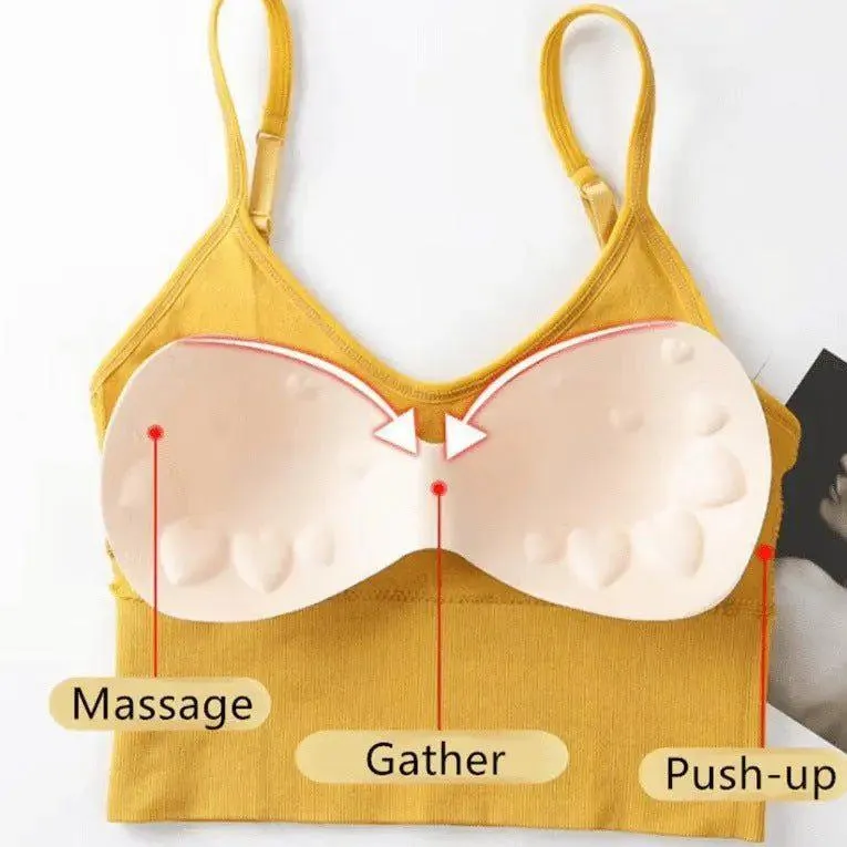 Arabella Stretchy Seamless Padded Sports Bra