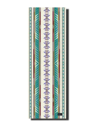 Ascend Yoga Mat Pendleton Turquoise Ridge Mat