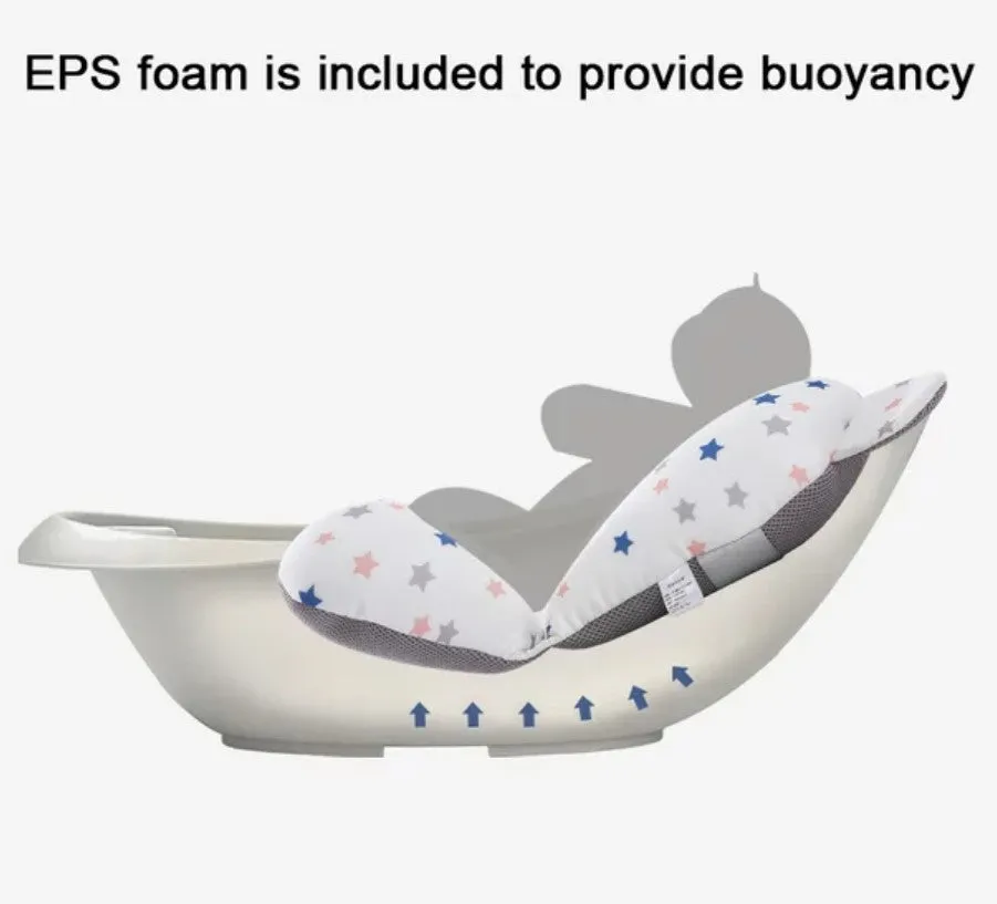 Baby Bath Support Cushion - Stars