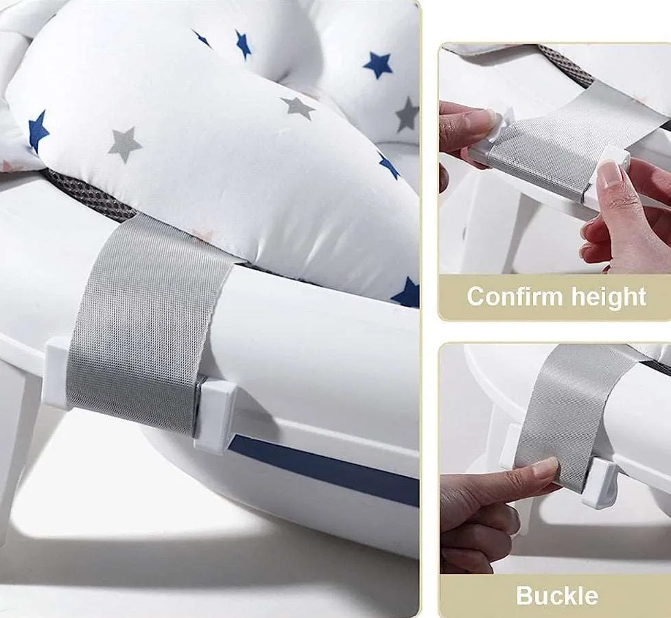 Baby Bath Support Cushion - Stars