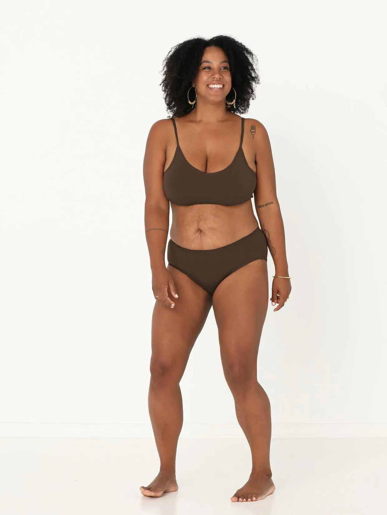 Bamboo Yoga Top 2.0 - Cocoa