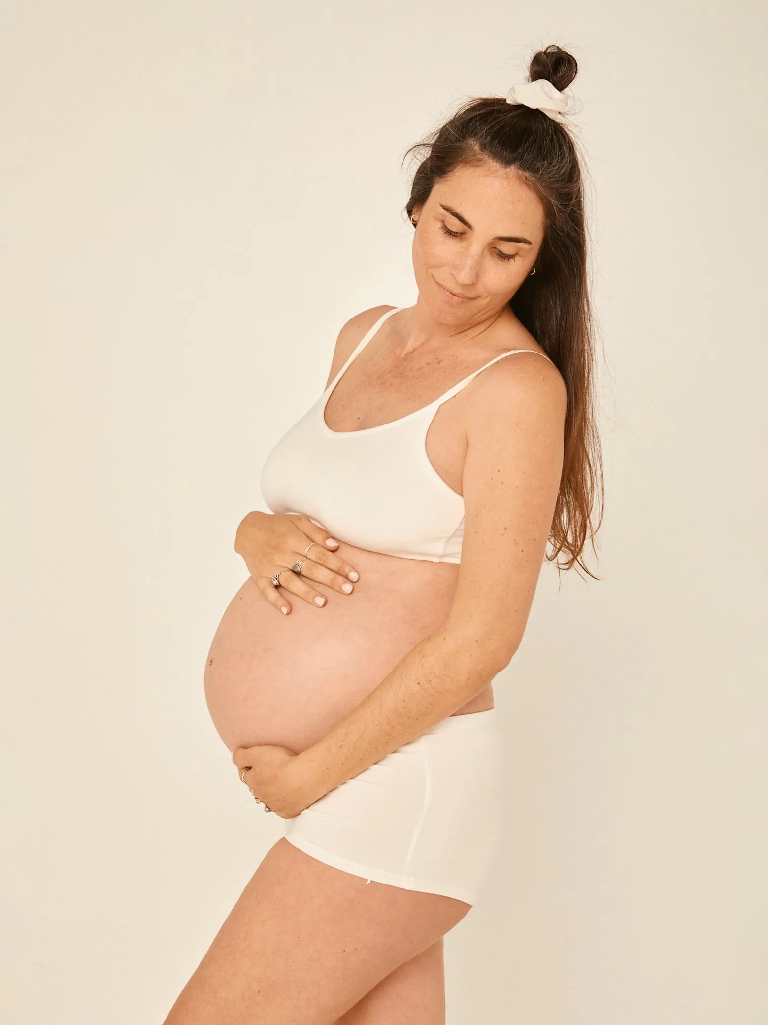 Bamboo Yoga Top 2.0 - Cream