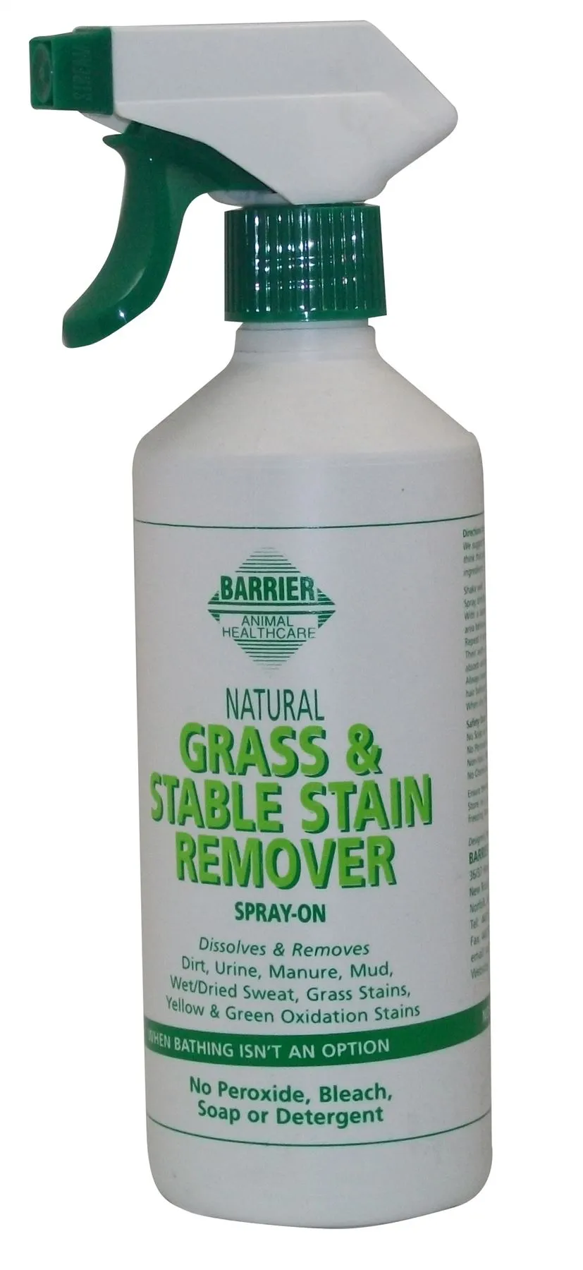 Barrier Grass & Stable Stain Remover