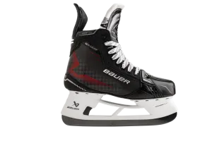 Bauer Stock Custom Supreme Shadow Senior Skates - Red