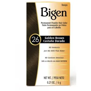 Bigen© Permanent Powder Hair Color 26 Golden Brown