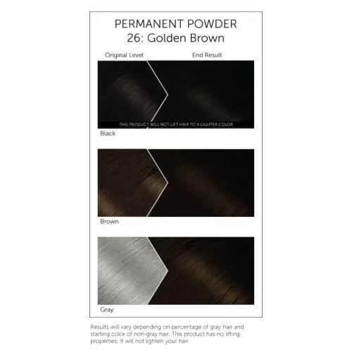 Bigen© Permanent Powder Hair Color 26 Golden Brown