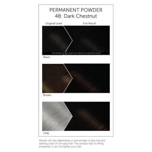 Bigen© Permanent Powder Hair Color 48 Dark Chestnut