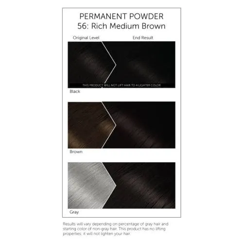 Bigen© Permanent Powder Hair Color 56 Rich Medium Brown