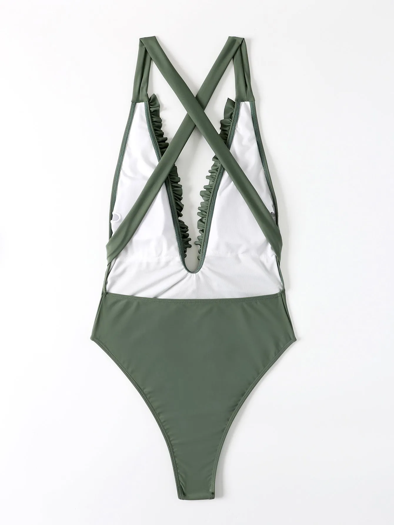 Bikini European trendy And American Fungus One Piece Swimsuit
