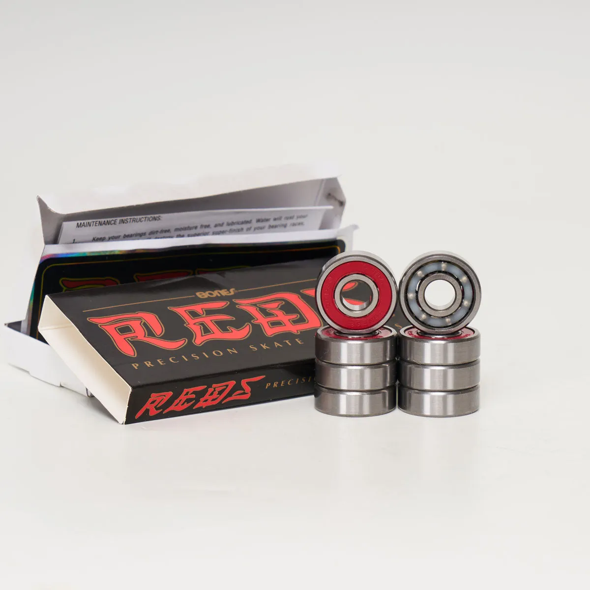 Bones Reds Bearings - 8 Set