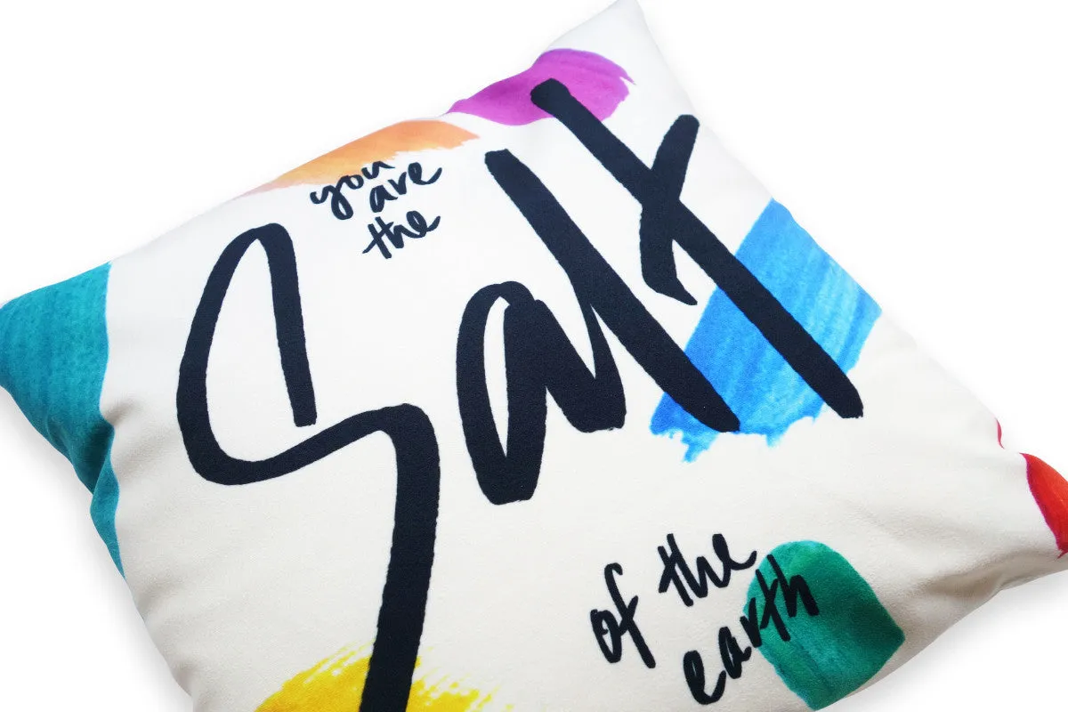 Brush - Salt and Light of the World {Cushion Cover}