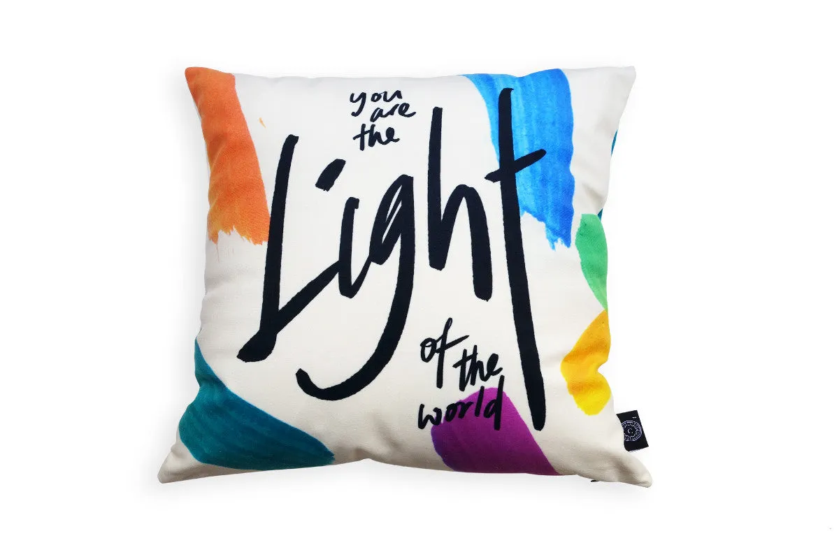 Brush - Salt and Light of the World {Cushion Cover}