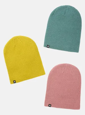 Burton Recycled DND Beanie (3 Pack) - Rock Lichen / Sulfur / Powder Blush