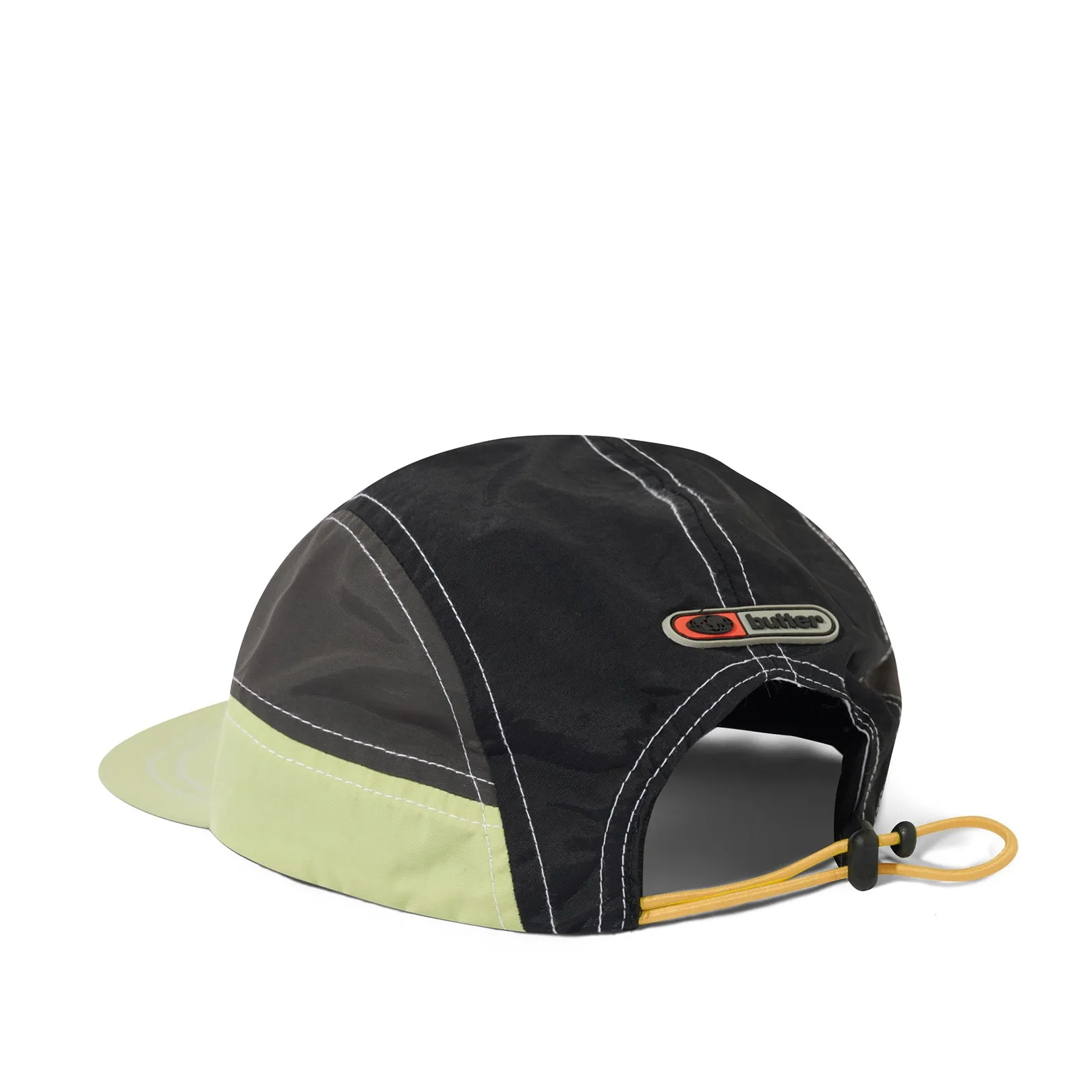 Butter Goods Stream 4 Panel Cap Black/Pistachio