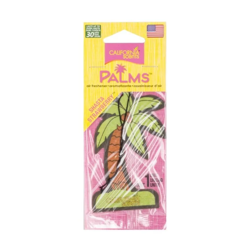 California Scents Hang Out Air Freshener Shasta Strawberry
