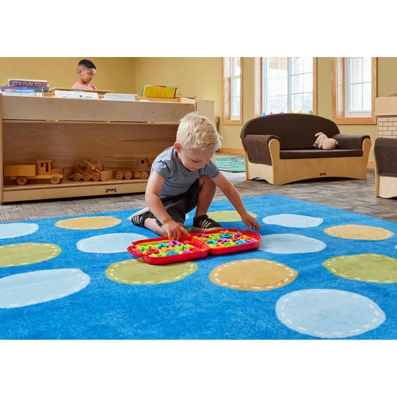Calming Colors Arch Seating Carpet