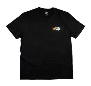 Camiseta Life Skate Farm Asterisco Black