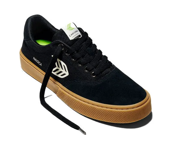 Cariuma Naioca Pro - Gum/Black Suede/Canvas Ivory