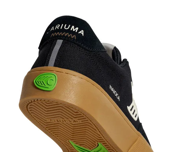 Cariuma Naioca Pro - Gum/Black Suede/Canvas Ivory