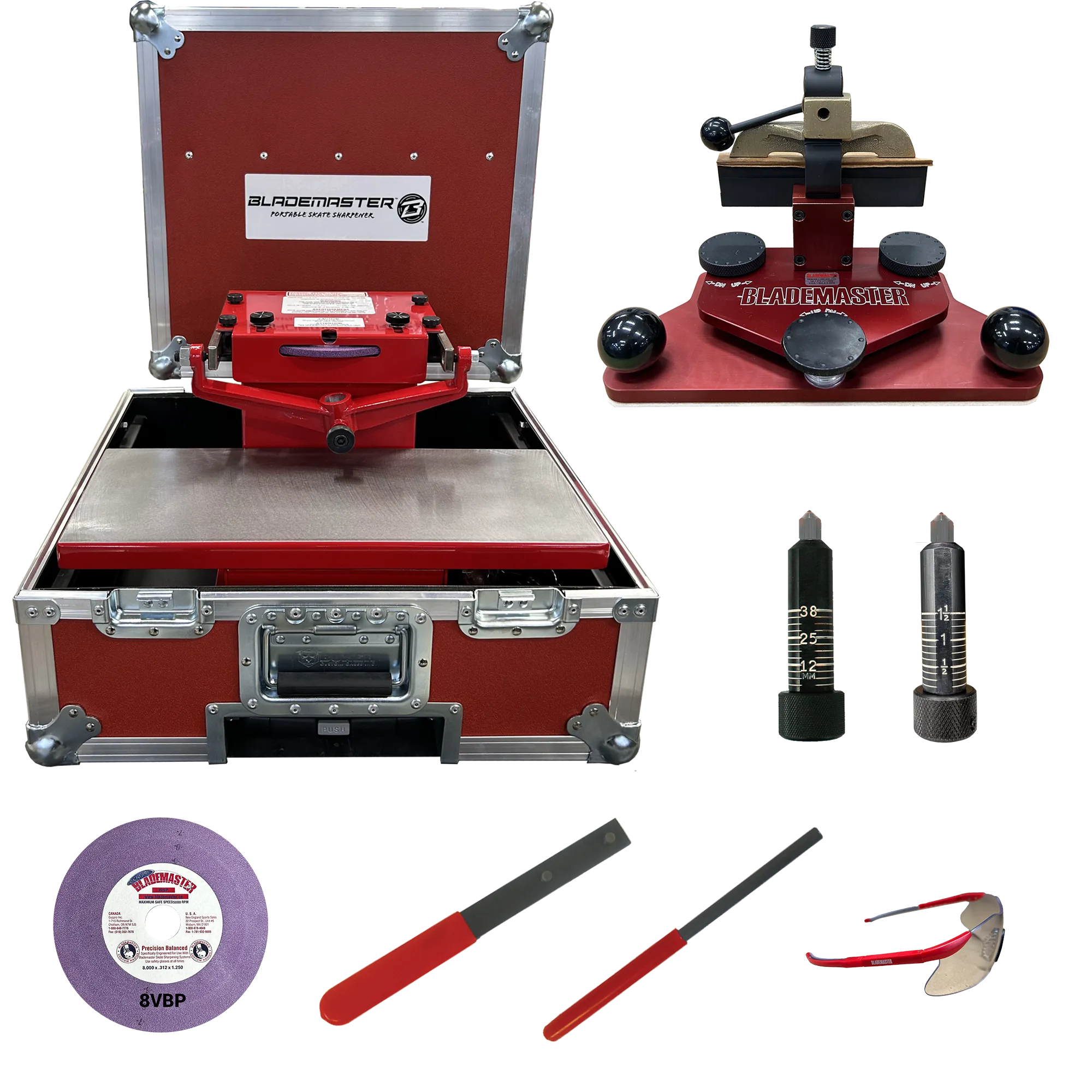 CASE SKATE SHARPENER BUNDLE WITH SH6000 SKATE HOLDER (SPB951)