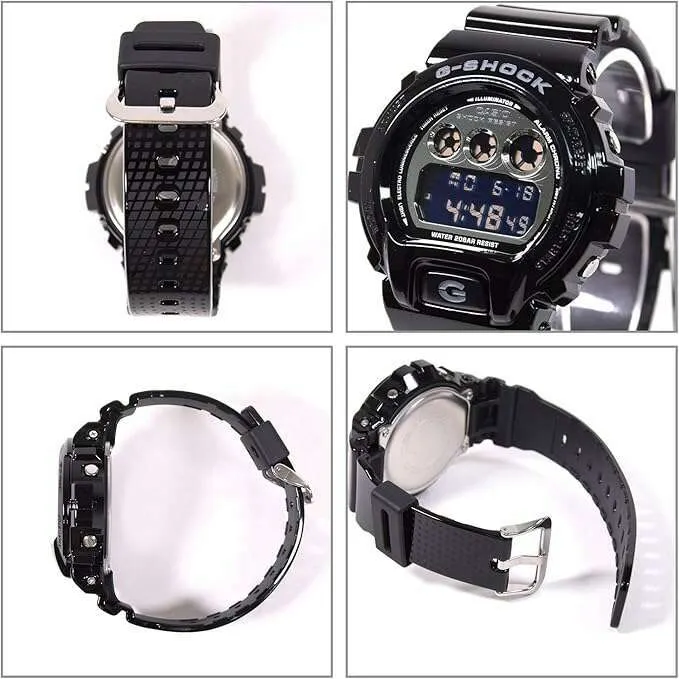 CASIO G-SHOCK DAY-DATE BLACK DIGITAL MEN WATCH DW-6900NB-1JF