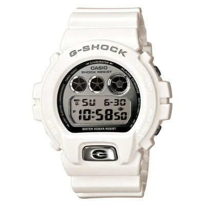 CASIO G-SHOCK DAY-DATE WHITE DIGITAL MEN WATCH DW-6900MR-7JF
