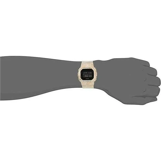 CASIO G-SHOCK EARTH TONED COLOR SERIES DIGITAL BEIGE MEN WATCH DW-5600WM-5JF