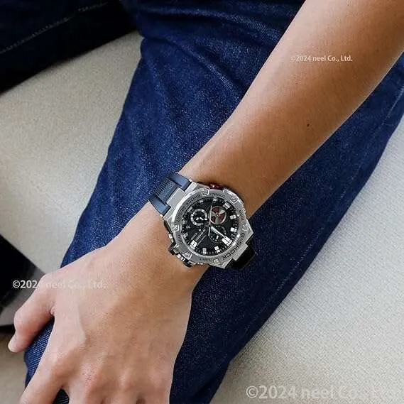 CASIO G-SHOCK G-STEEL SMARTPHONE LINKED SOLAR BLACK & SILVER MEN WATCH GST-B100-1AJF