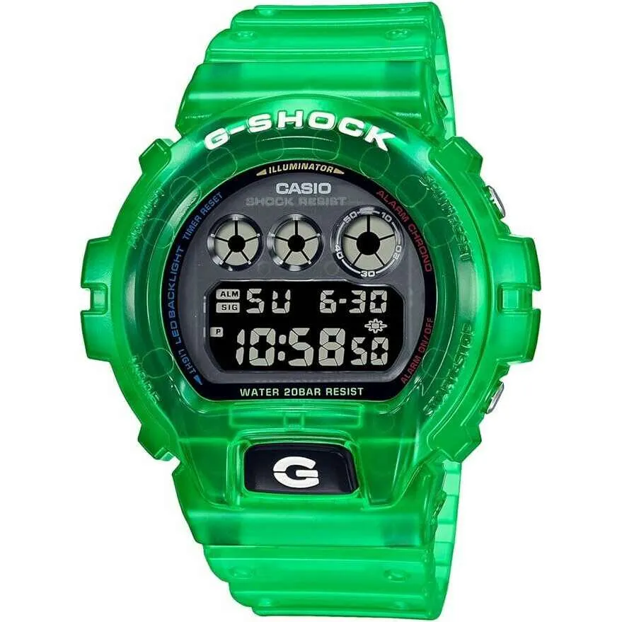 CASIO G-SHOCK JOYTOPIA SERIES DAY-DATE DIGITAL GREEN MEN WATCH DW-6900JT-3JF