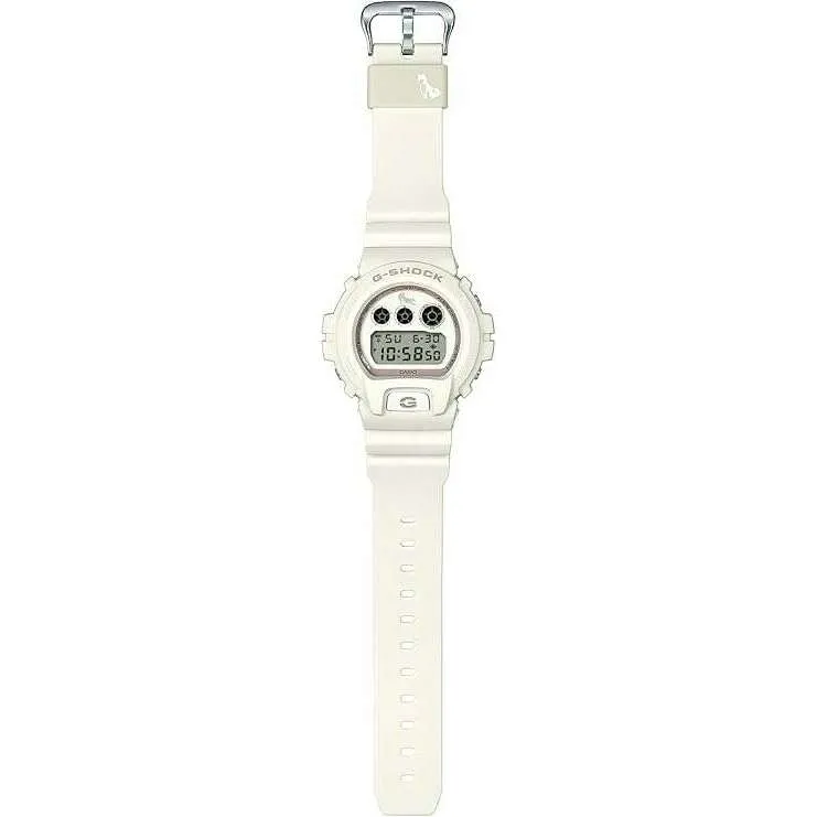 CASIO G-SHOCK MADE IN JAPAN MODEL SHIBAINU DOG DIGITAL OFF-WHITE MEN WATCH DW-6900SHB-7JR