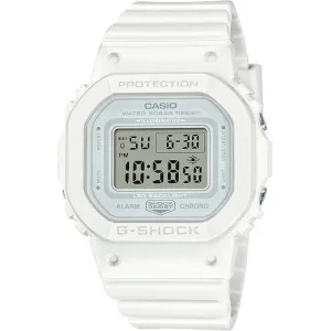 CASIO G-SHOCK MID-SIZE MODEL WHITE RESIN STRAP DIGITAL DIAL LADIES WATCH GMD-S5600BA-7JF