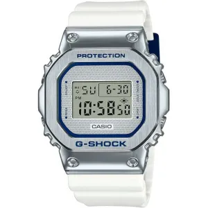 CASIO G-SHOCK PRECIOUS HEART SELECTION DIGITAL WHITE & SILVER MEN WATCH GM-5600LC-7JF