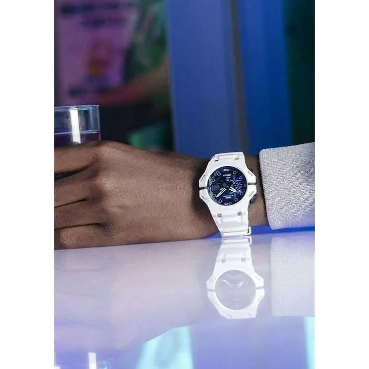 CASIO G-SHOCK SCI-FI WORLD SERIES BLUETOOTH ANALOG DIGITAL WHITE MEN WATCH GA-B001SF-7AJF