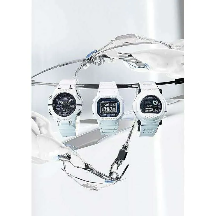 CASIO G-SHOCK SCI-FI WORLD SERIES BLUETOOTH DIGITAL DIAL WHITE MEN WATCH DW-B5600SF-7JF
